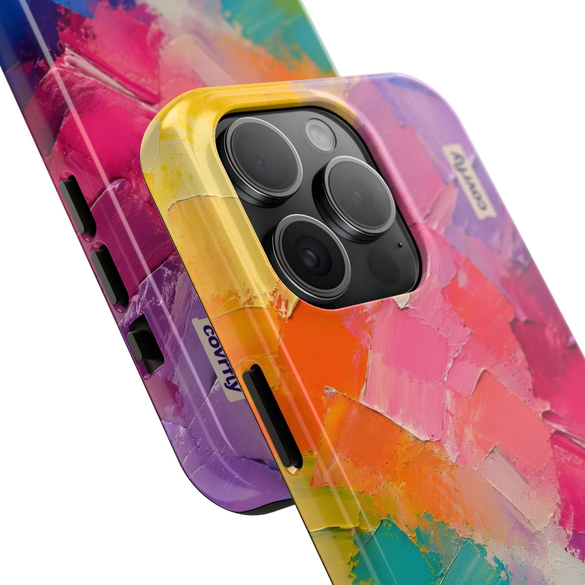 Funda Óleo Vivo para iPhone 15 Pro - View 2 - Diseño Premium covrfly