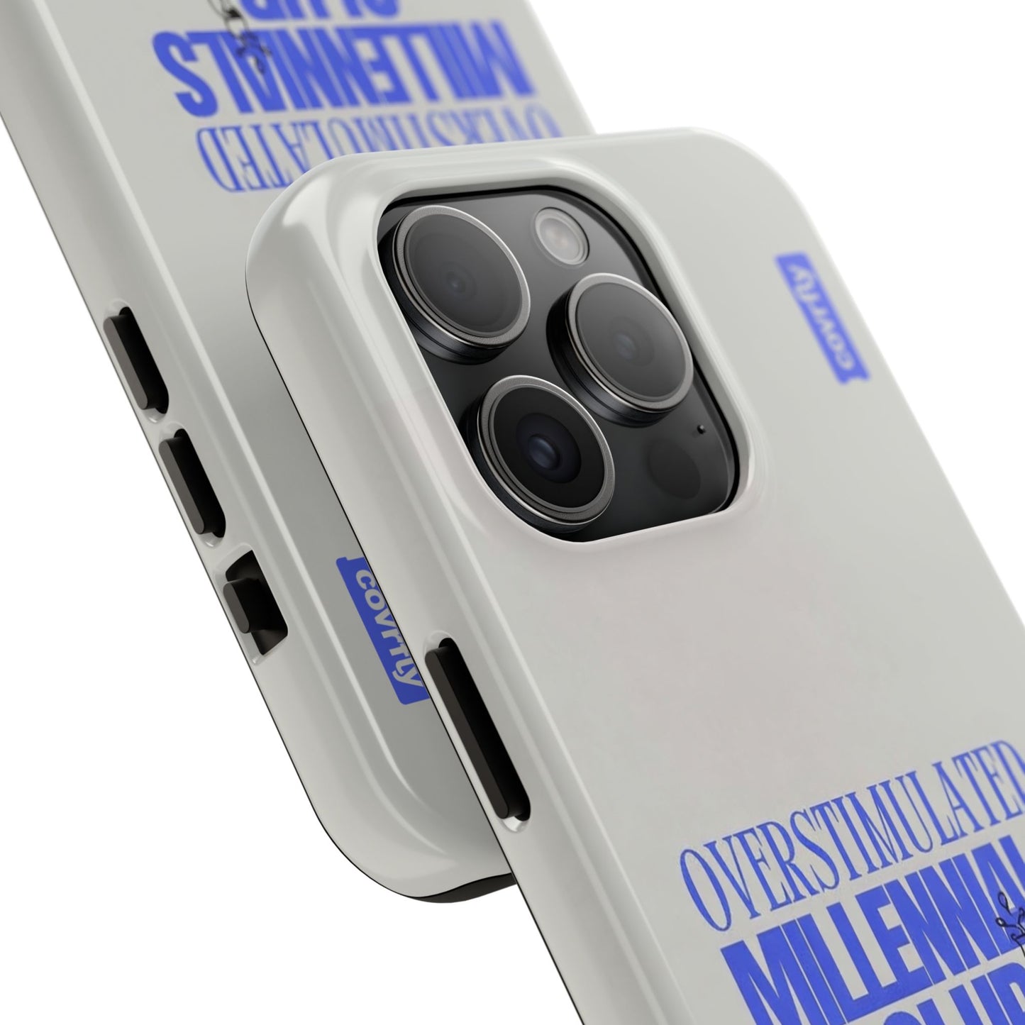 Funda Overstimulated Club para iPhone 15 Pro - View 2 - Diseño Premium covrfly