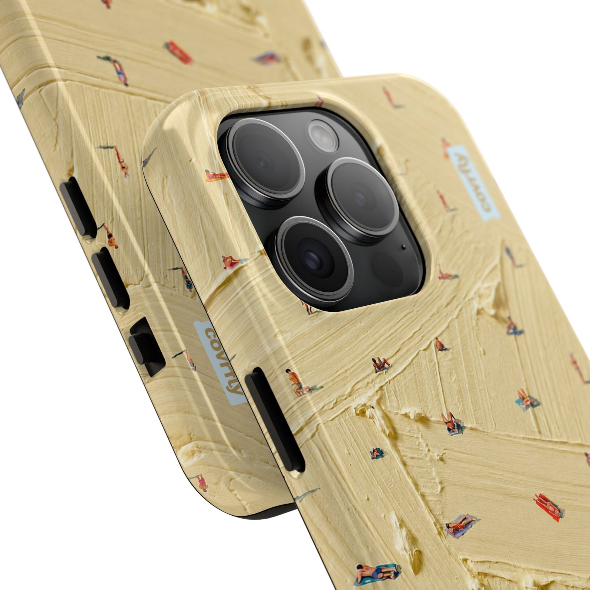 Funda Playa Miniatura para iPhone 15 Pro - View 2 - Diseño Premium covrfly