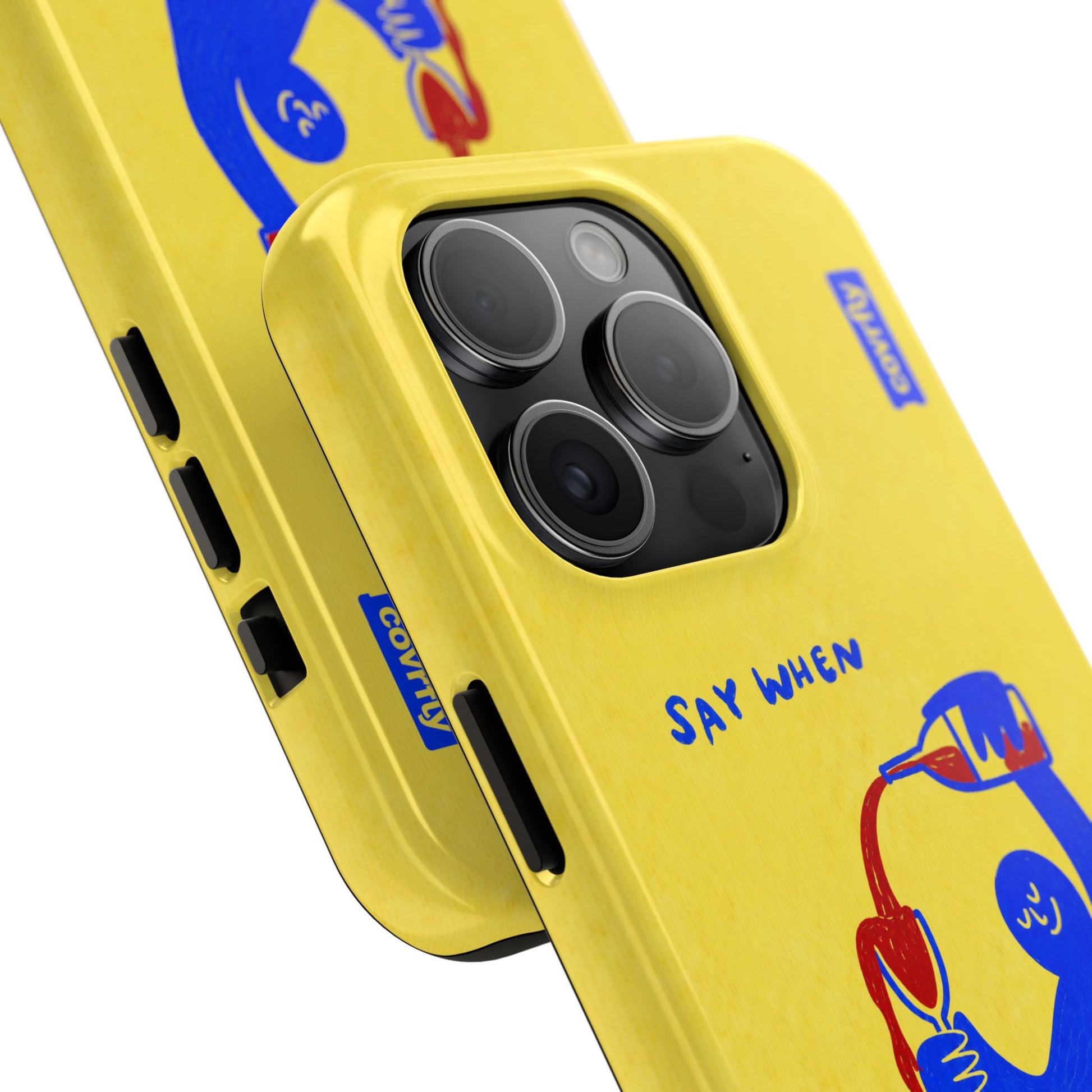 Funda Say When para iPhone 15 Pro - View 2 - Diseño Premium covrfly