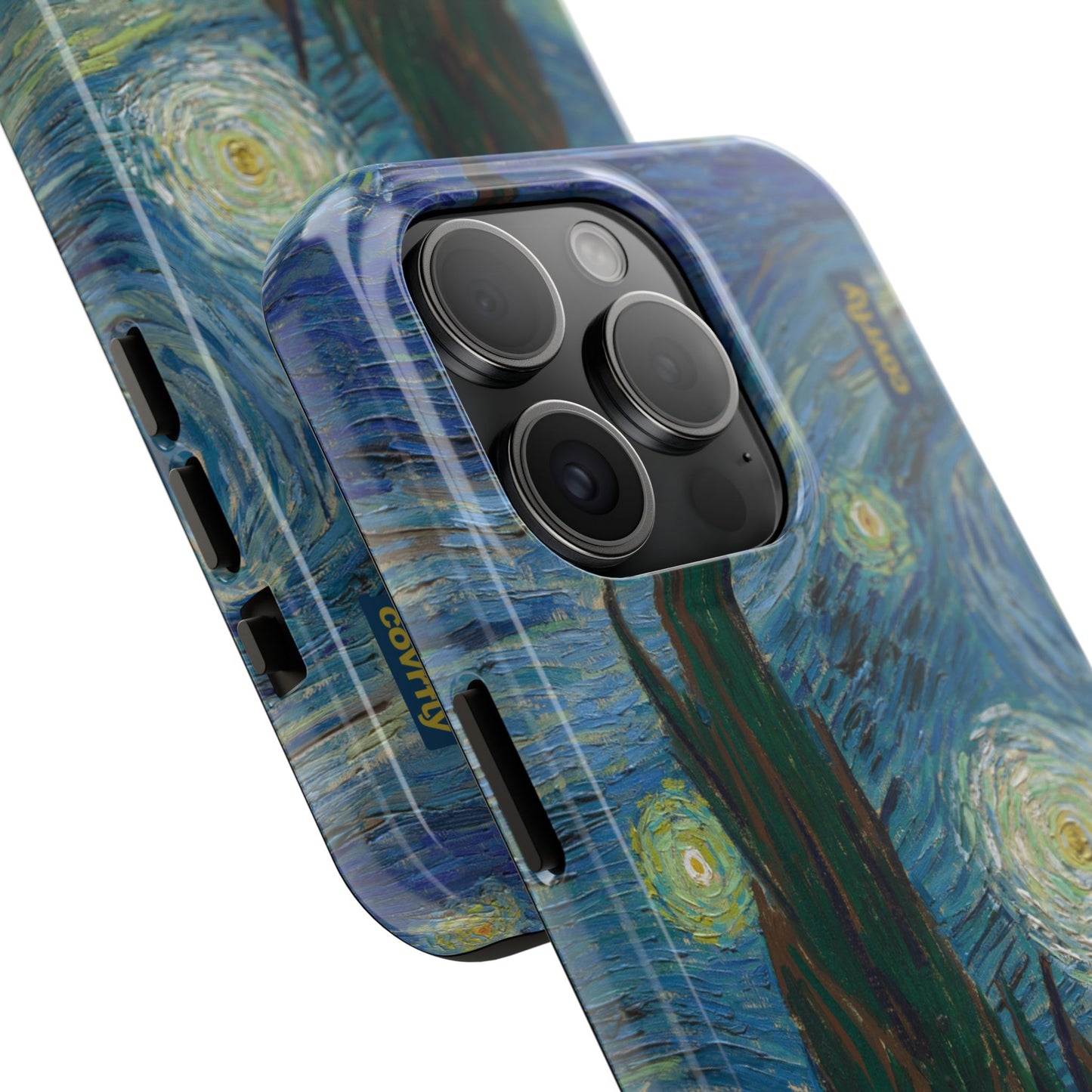 Funda Starry Night — Vol. I para iPhone 15 Pro - View 2 - Diseño Premium covrfly