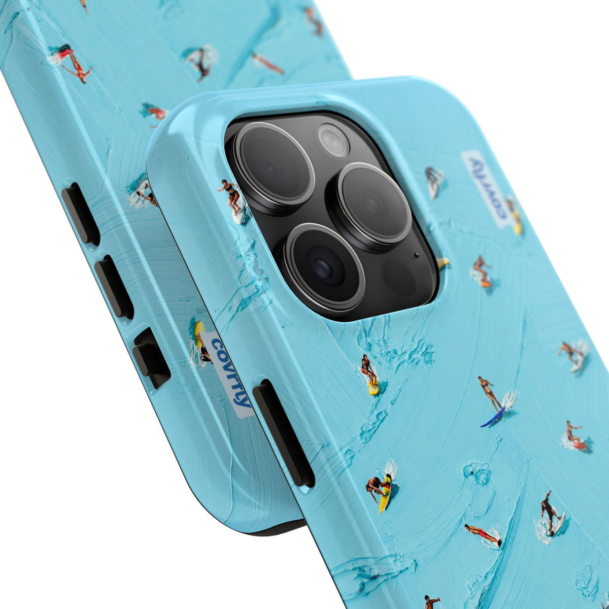 Funda Surf Miniatura para iPhone 15 Pro - View 2 - Diseño Premium covrfly