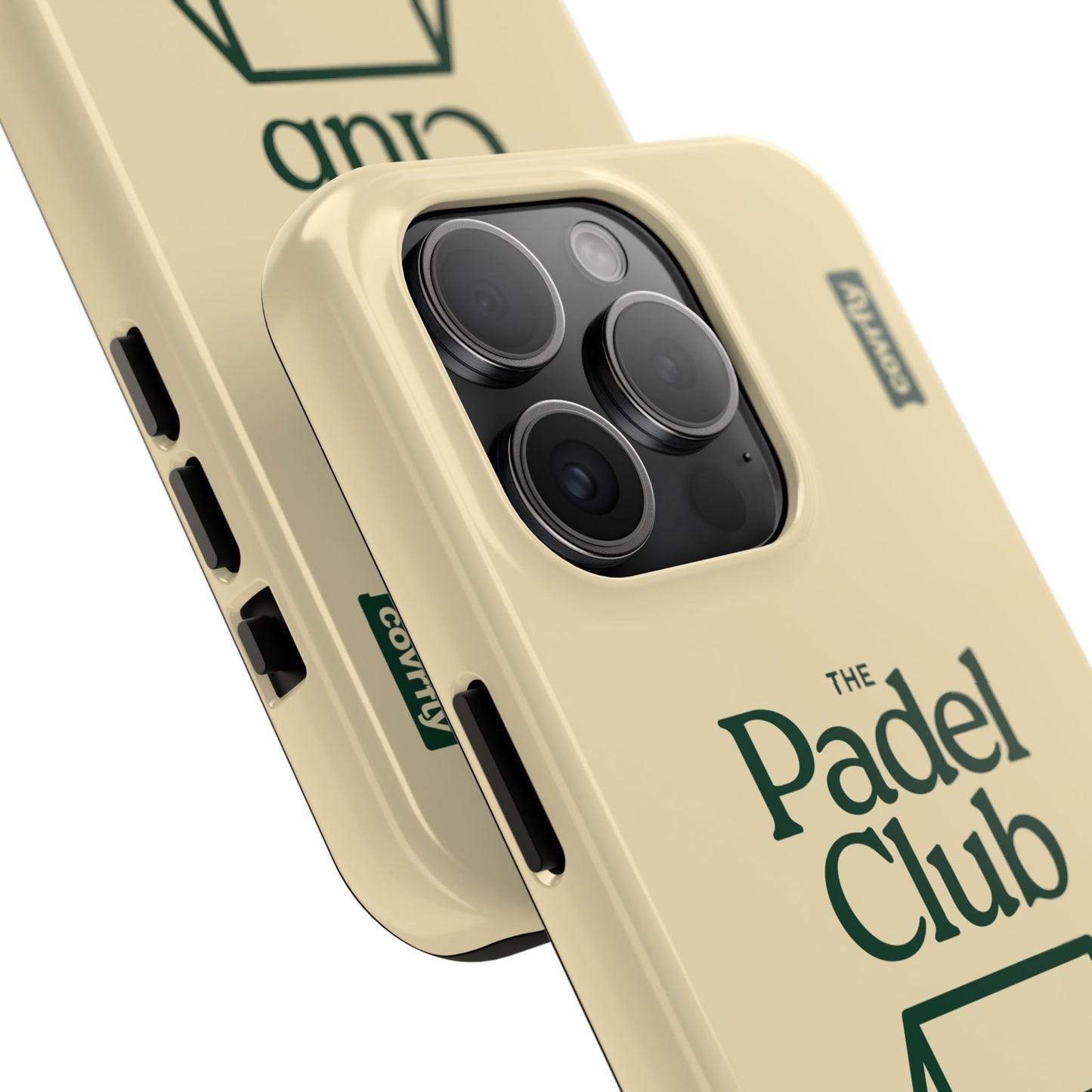 Funda The Padel Club para iPhone 15 Pro - View 2 - Diseño Premium covrfly