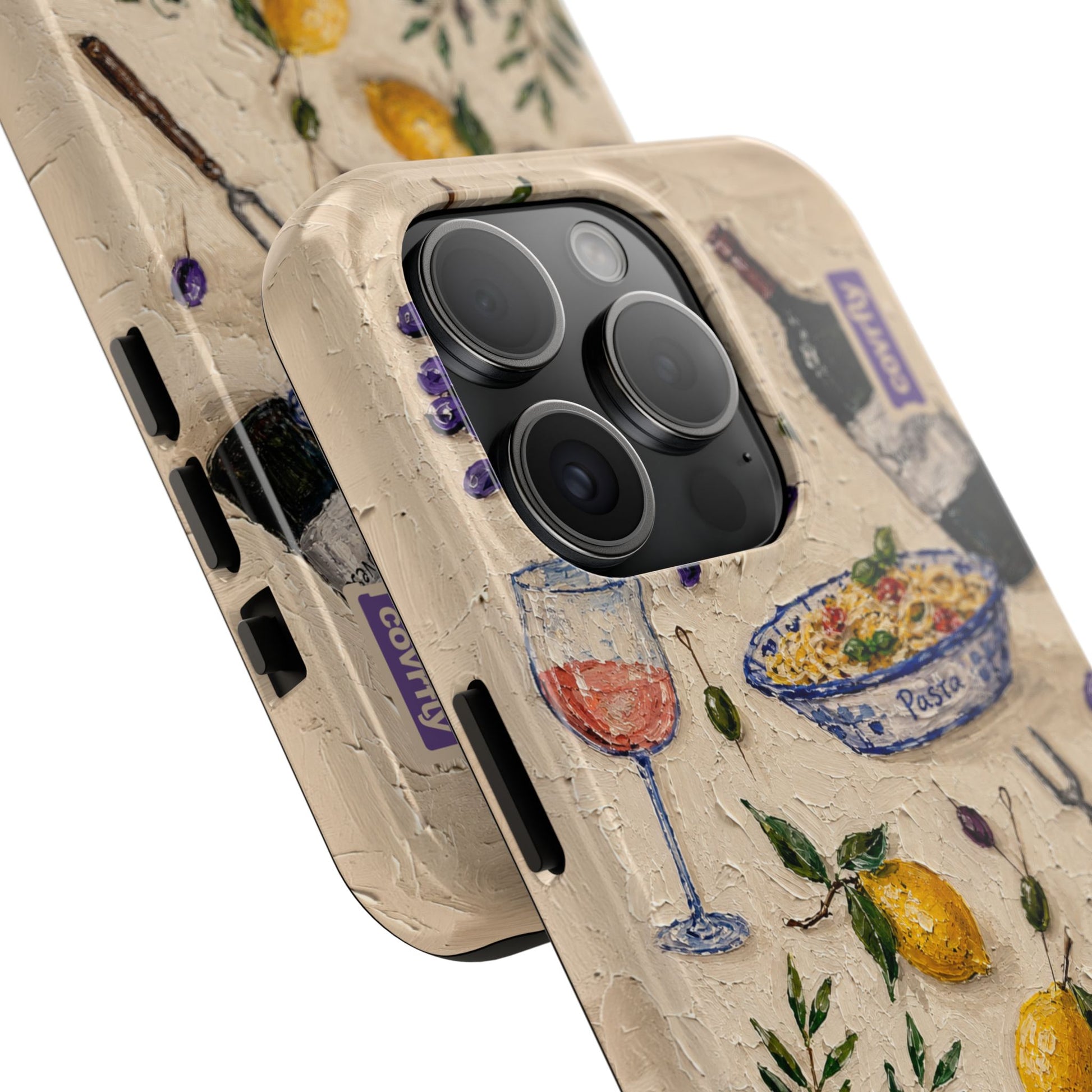 Funda Trattoria para iPhone 15 Pro - View 2 - Diseño Premium covrfly