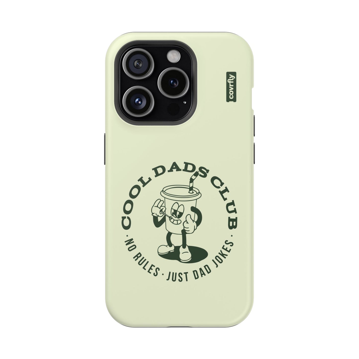 Funda Dad Jokes para iPhone 15 Pro Matte Premium - View 1 - Diseño Premium covrfly