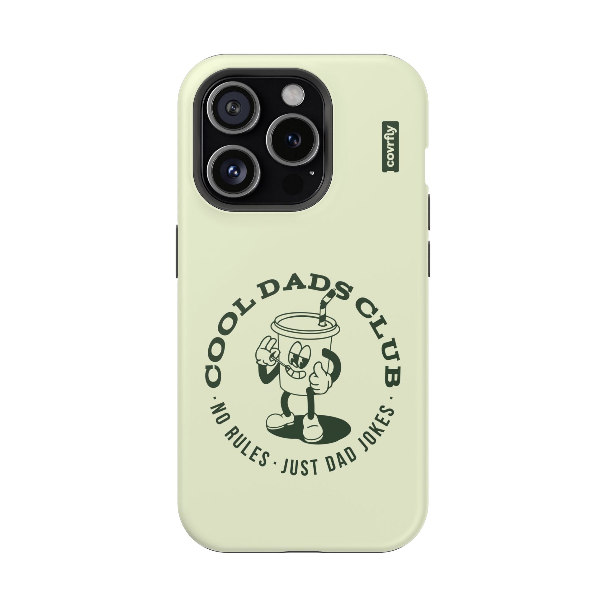 Funda Dad Jokes para iPhone 15 Pro Matte Premium - View 1 - Diseño Premium covrfly