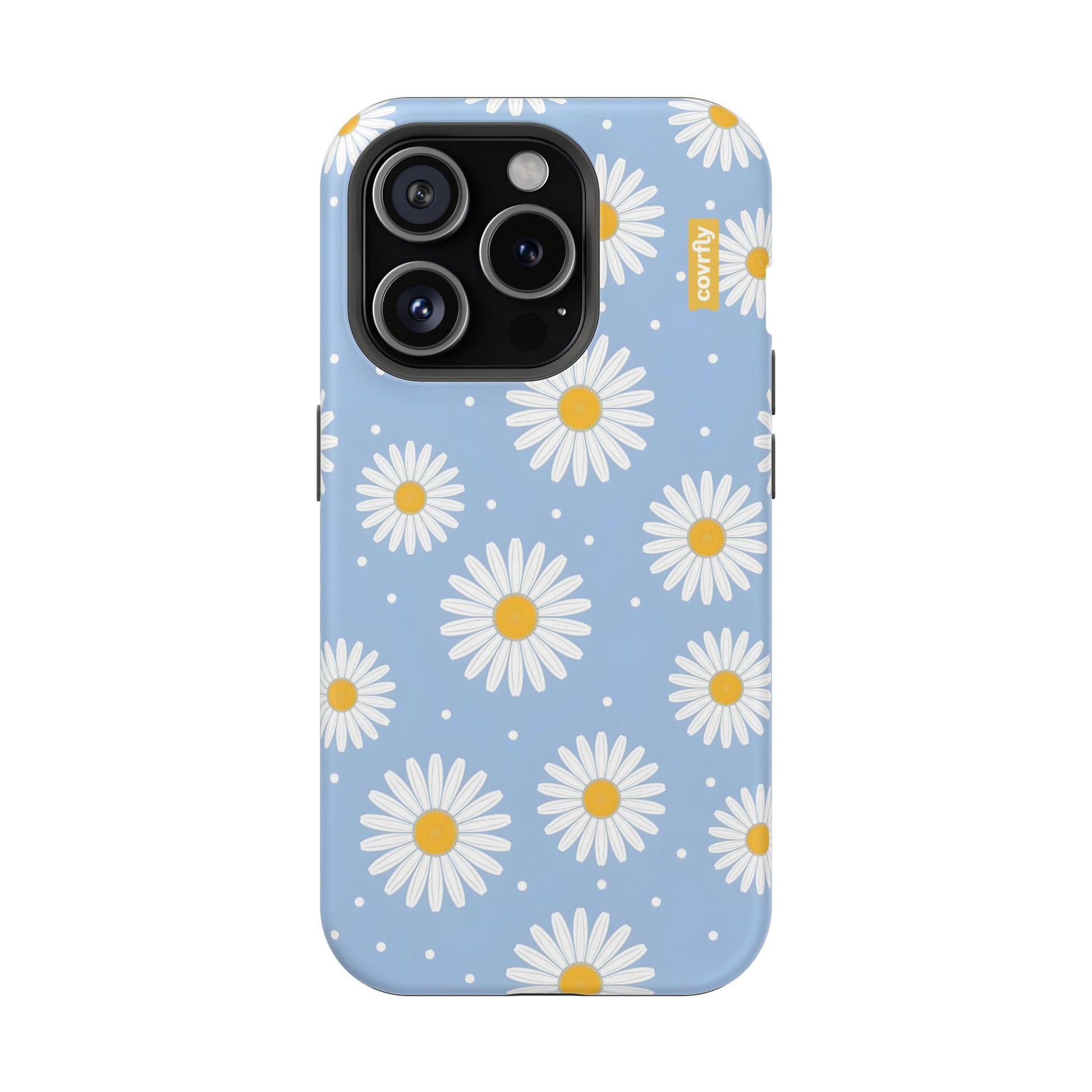 Funda Daisy Field para iPhone 15 Pro Matte Premium - View 1 - Diseño Premium covrfly