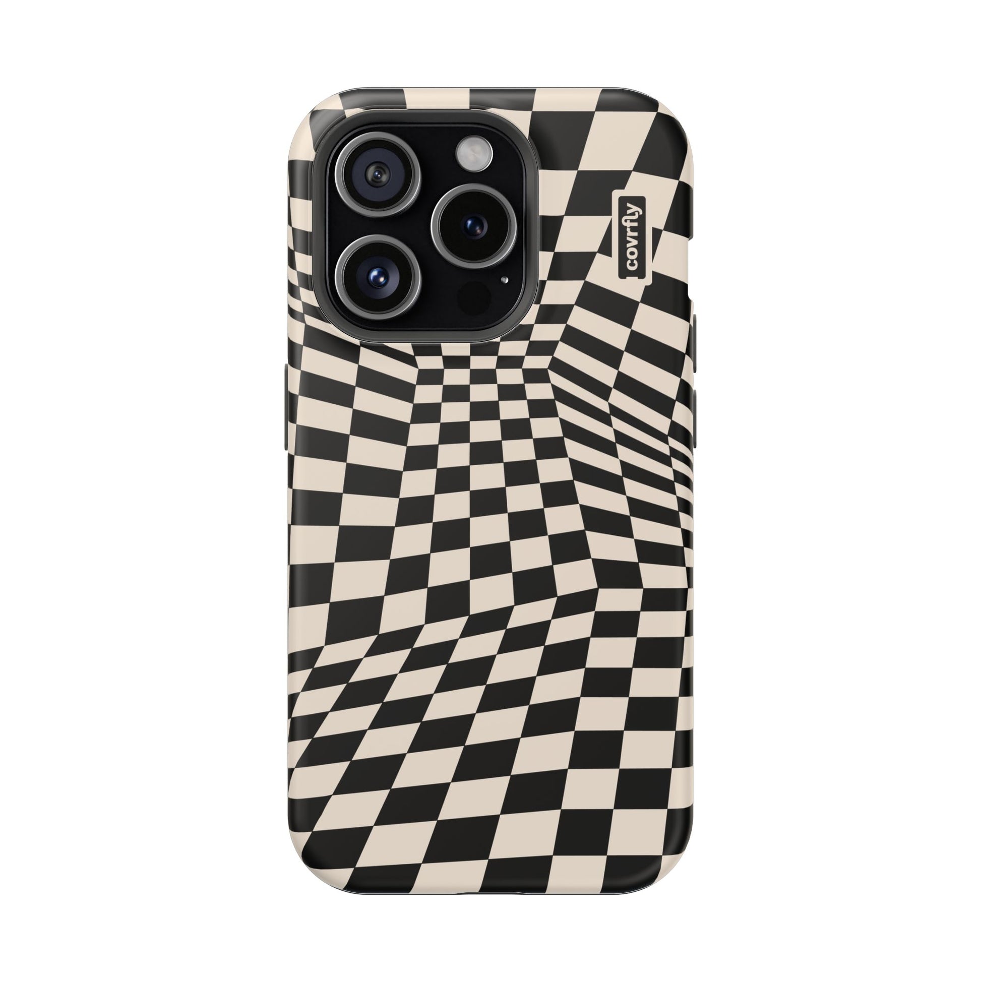 Funda Glitch para iPhone 15 Pro Matte Premium - View 1 - Diseño Premium covrfly