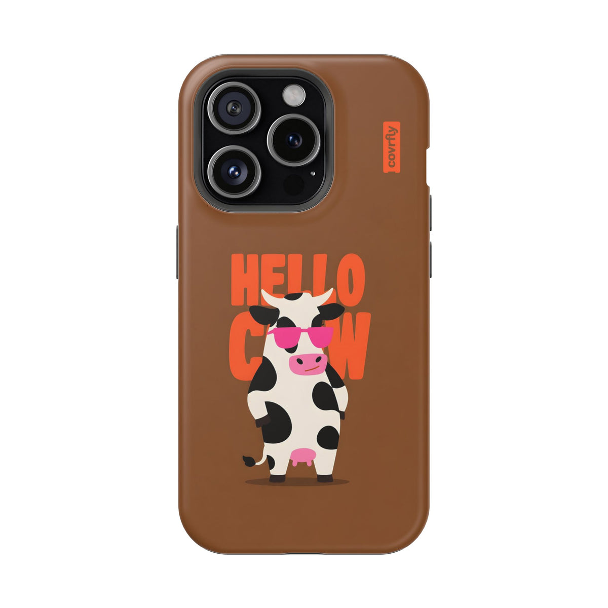 Funda HELLO para iPhone 15 Pro Matte Premium - View 1 - Diseño Premium covrfly