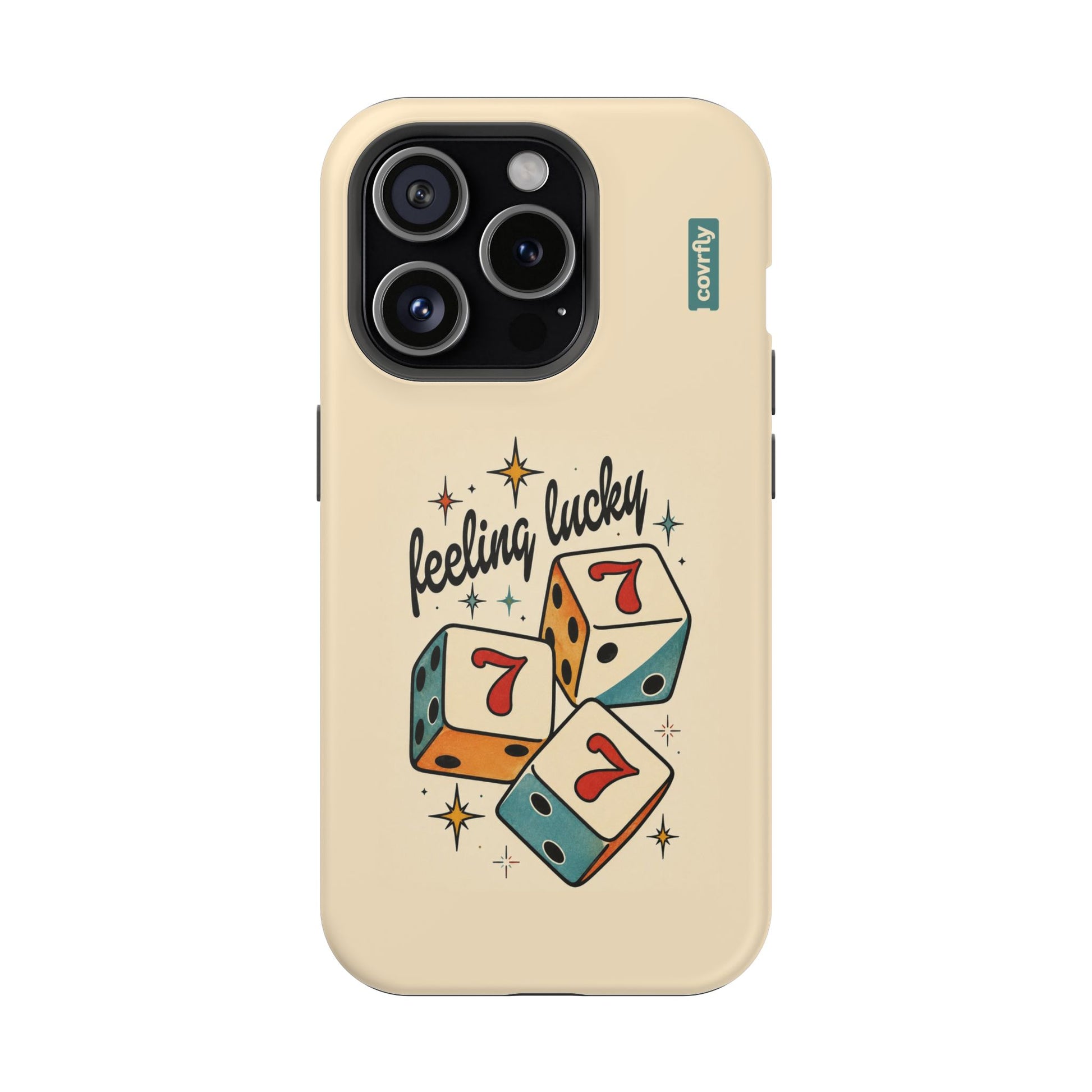 Funda Lucky 7 para iPhone 15 Pro Matte Premium - View 1 - Diseño Premium covrfly