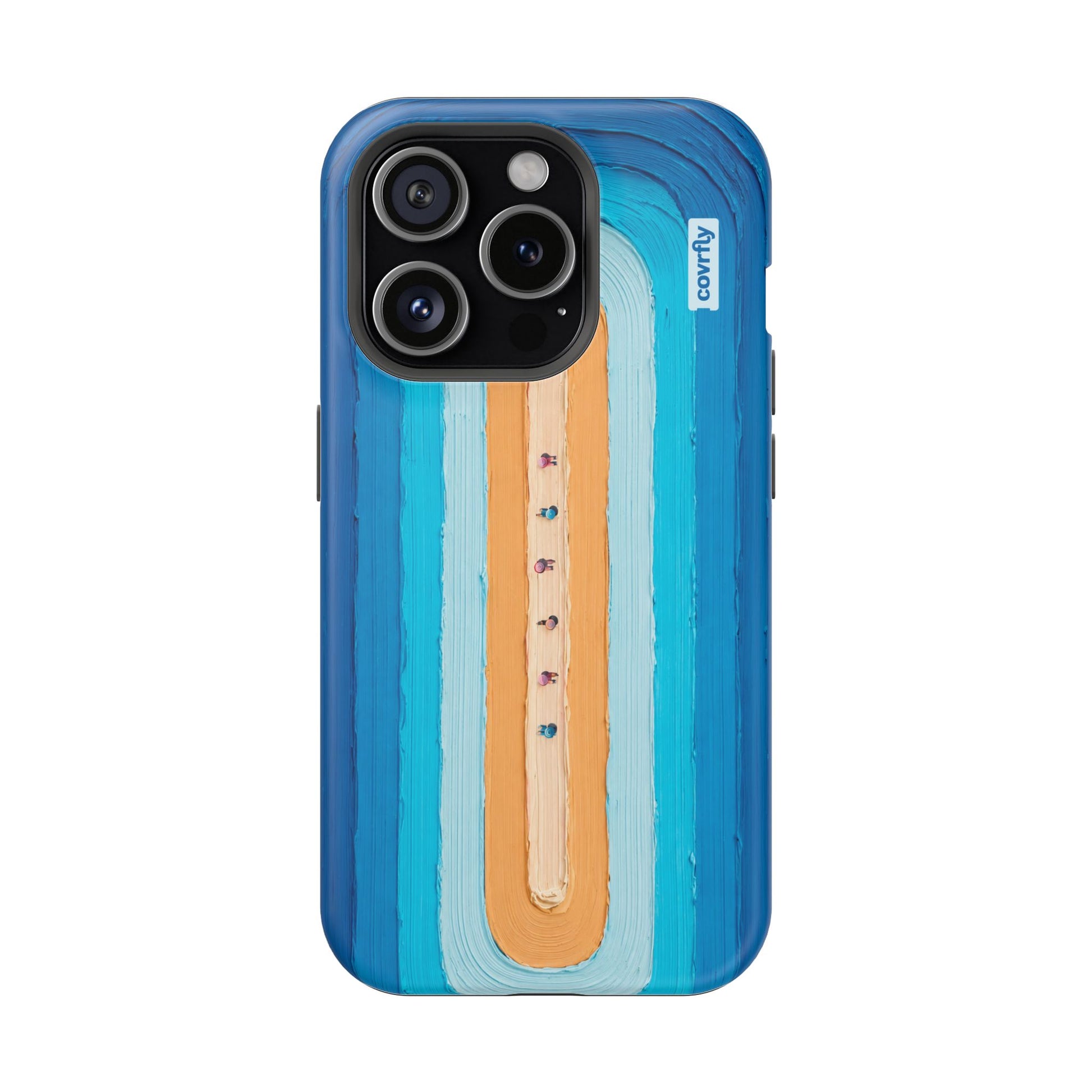 Funda Mar Miniatura para iPhone 15 Pro Matte Premium - View 1 - Diseño Premium covrfly