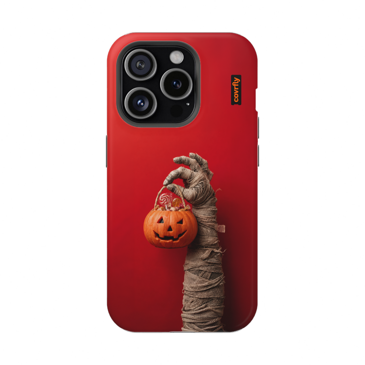 Funda Mi Calaverita para iPhone 15 Pro Matte Premium - View 1 - Diseño Premium covrfly