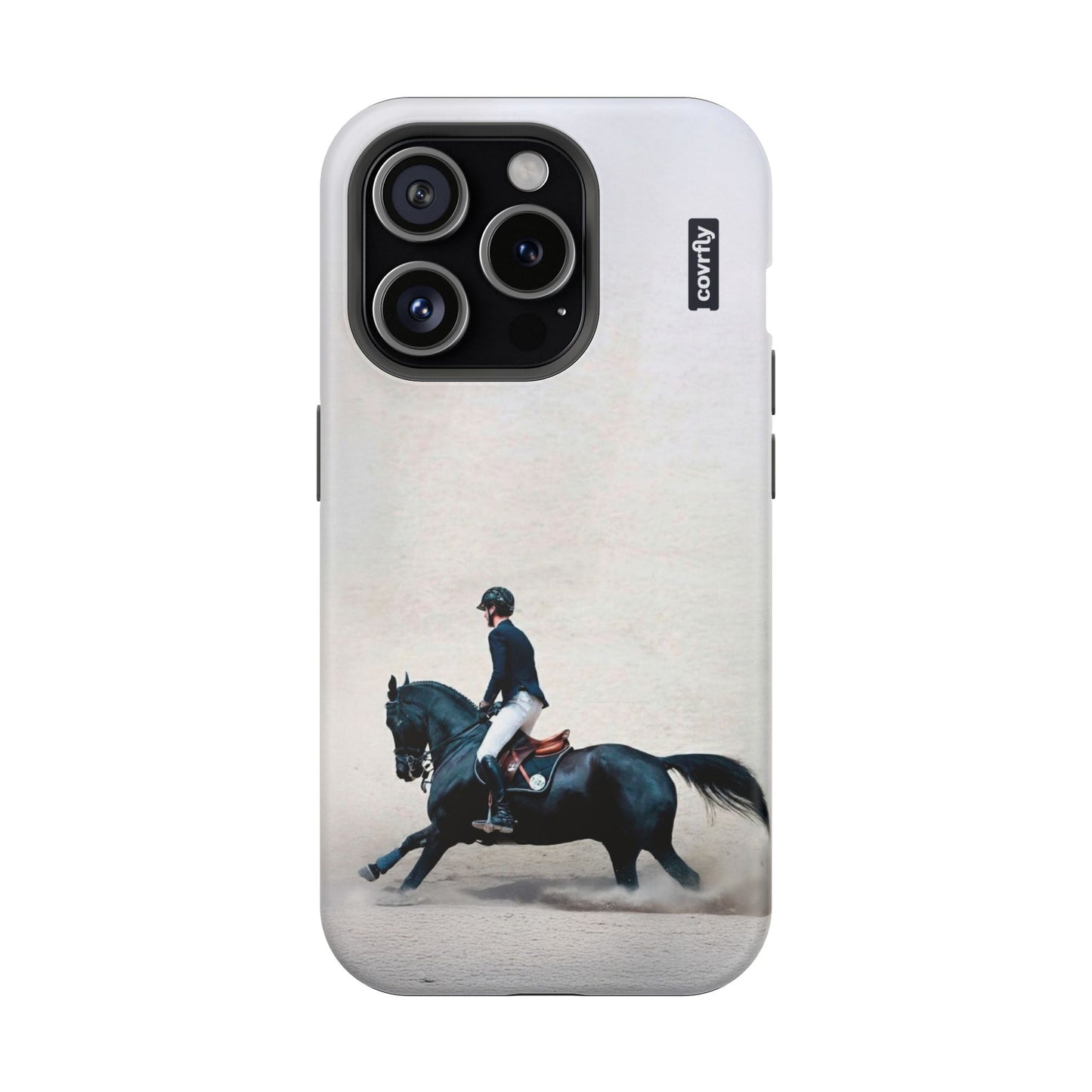 Funda Quiet Power para iPhone 15 Pro Matte Premium - View 1 - Diseño Premium covrfly