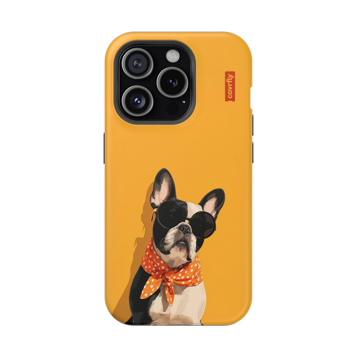 Funda Quieto Ahí para iPhone 15 Pro Matte Premium - View 1 - Diseño Premium covrfly