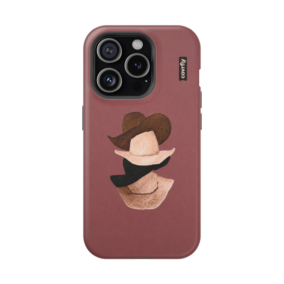 Funda Stack Western para iPhone 15 Pro Matte Premium - View 1 - Diseño Premium covrfly