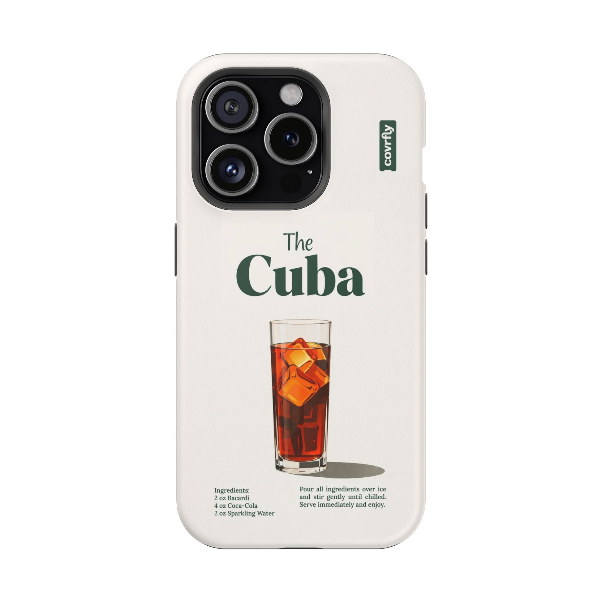 Funda The Cuba Matte Premium para "iPhone 15 Pro" - covrfly