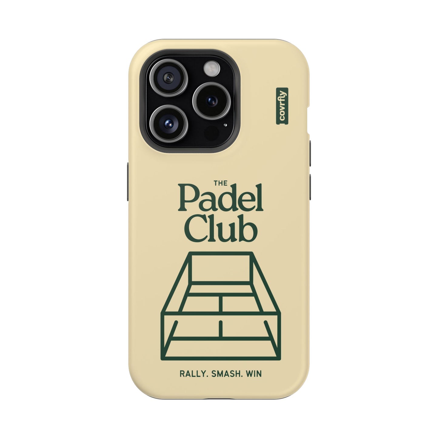 Funda The Padel Club para iPhone 15 Pro Matte Premium - View 1 - Diseño Premium covrfly