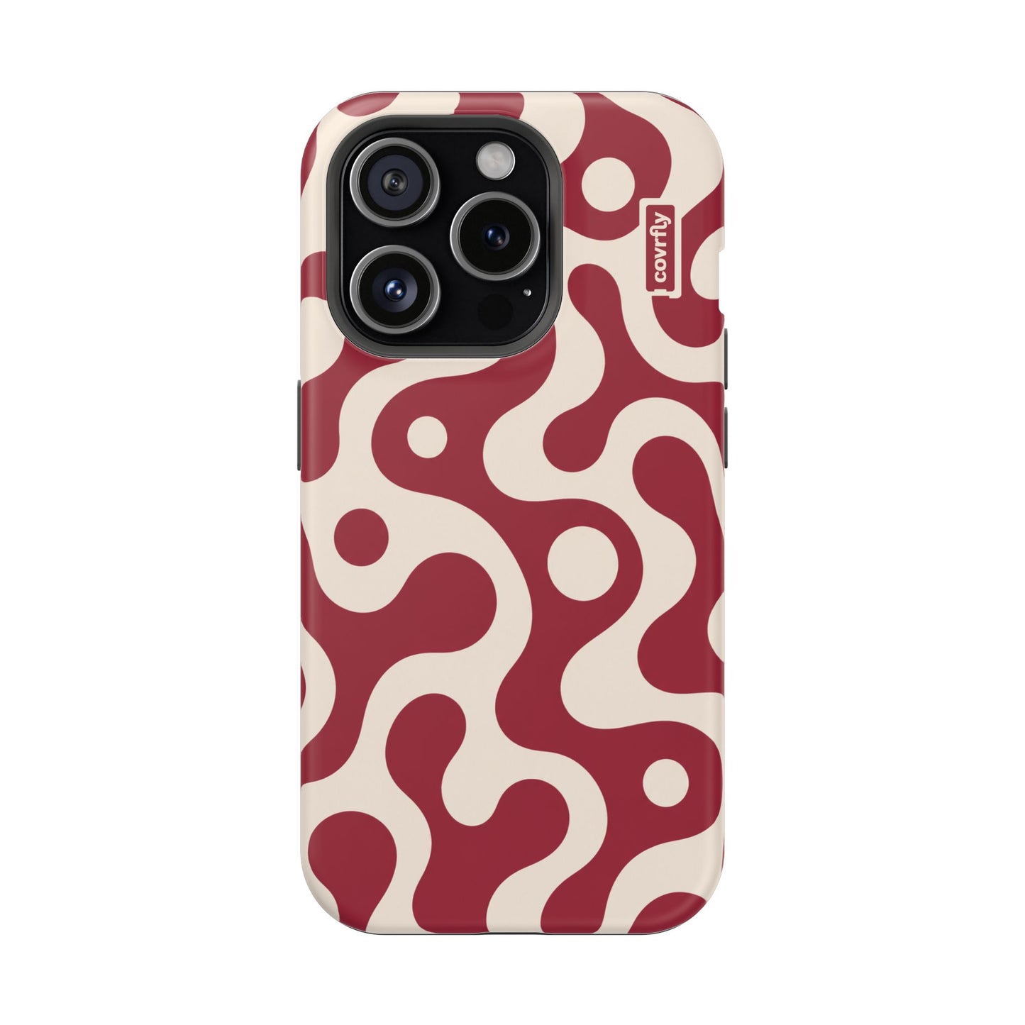 Funda Velvet Swirl para iPhone 15 Pro Matte Premium - View 1 - Diseño Premium covrfly