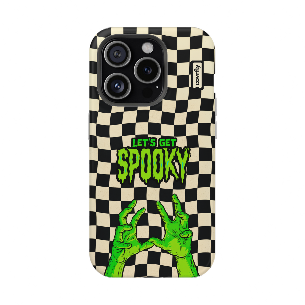 Funda Zombie Rave para iPhone 15 Pro Matte Premium - View 1 - Diseño Premium covrfly