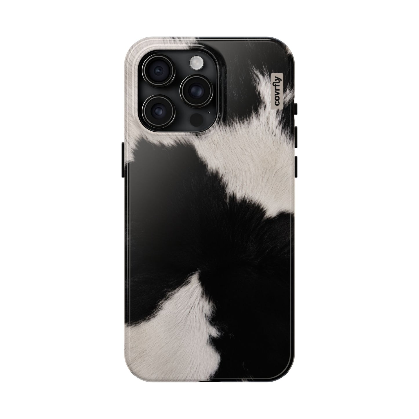 Funda Blanco, negro, punto. para iPhone 15 Pro Max - View 1 - Diseño Premium covrfly