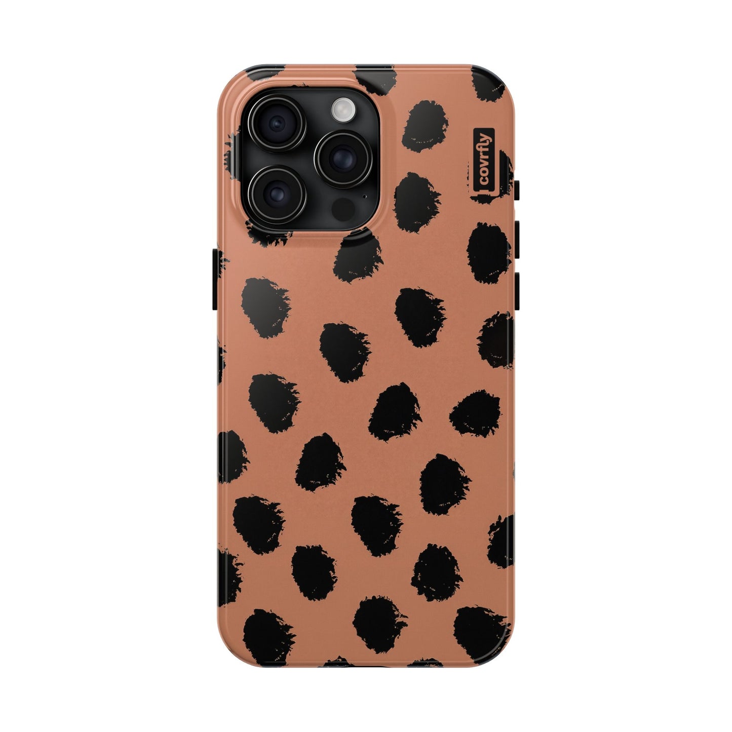 Funda Caos Terracota para iPhone 15 Pro Max - View 1 - Diseño Premium covrfly