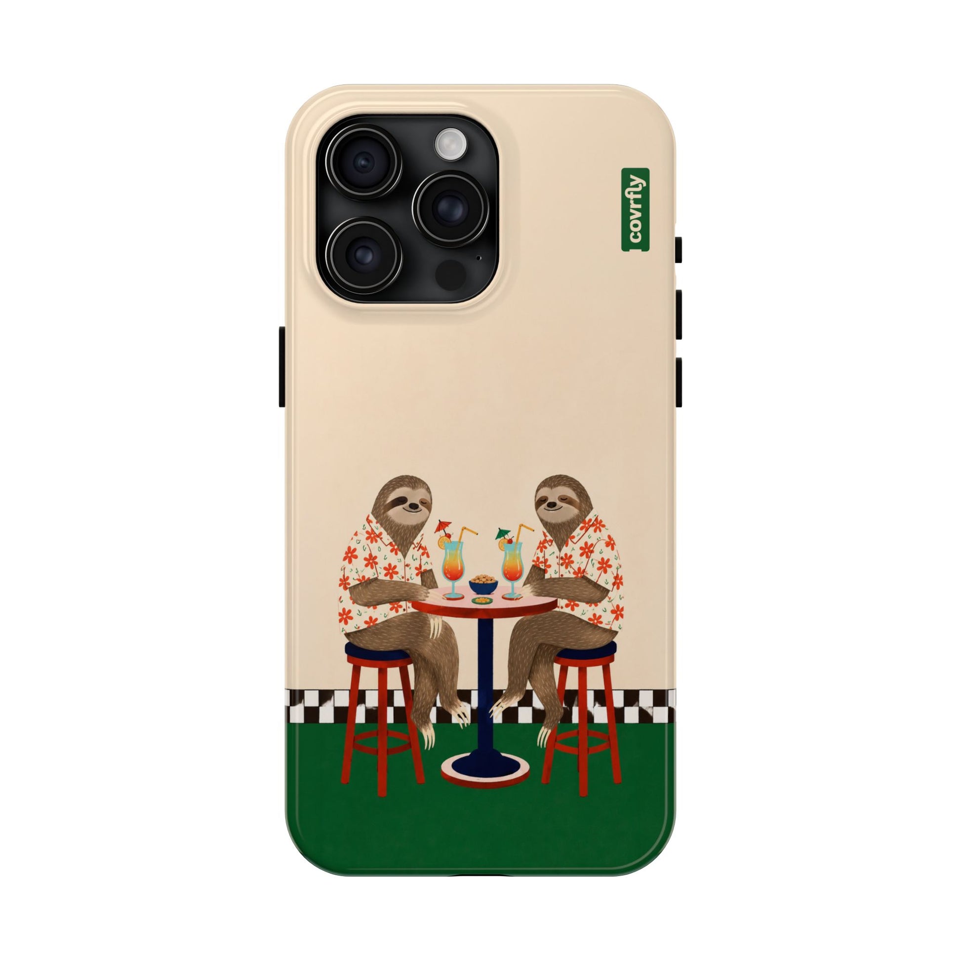 Funda Dos Perezas para iPhone 15 Pro Max - View 1 - Diseño Premium covrfly