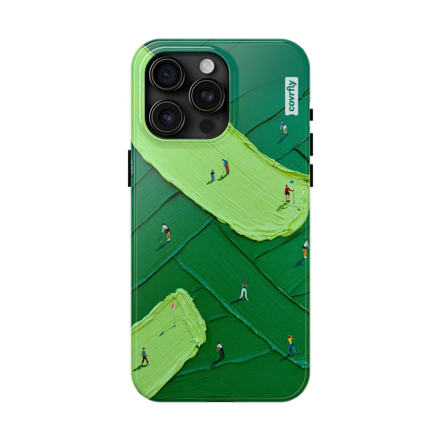 Funda Golf Miniatura para iPhone 15 Pro Max - View 1 - Diseño Premium covrfly