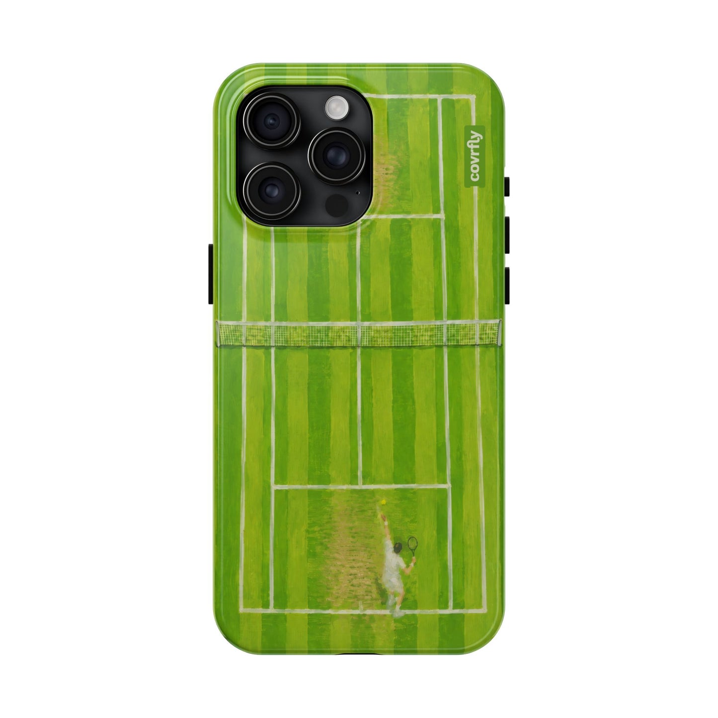 Funda Green Court para iPhone 15 Pro Max - View 1 - Diseño Premium covrfly