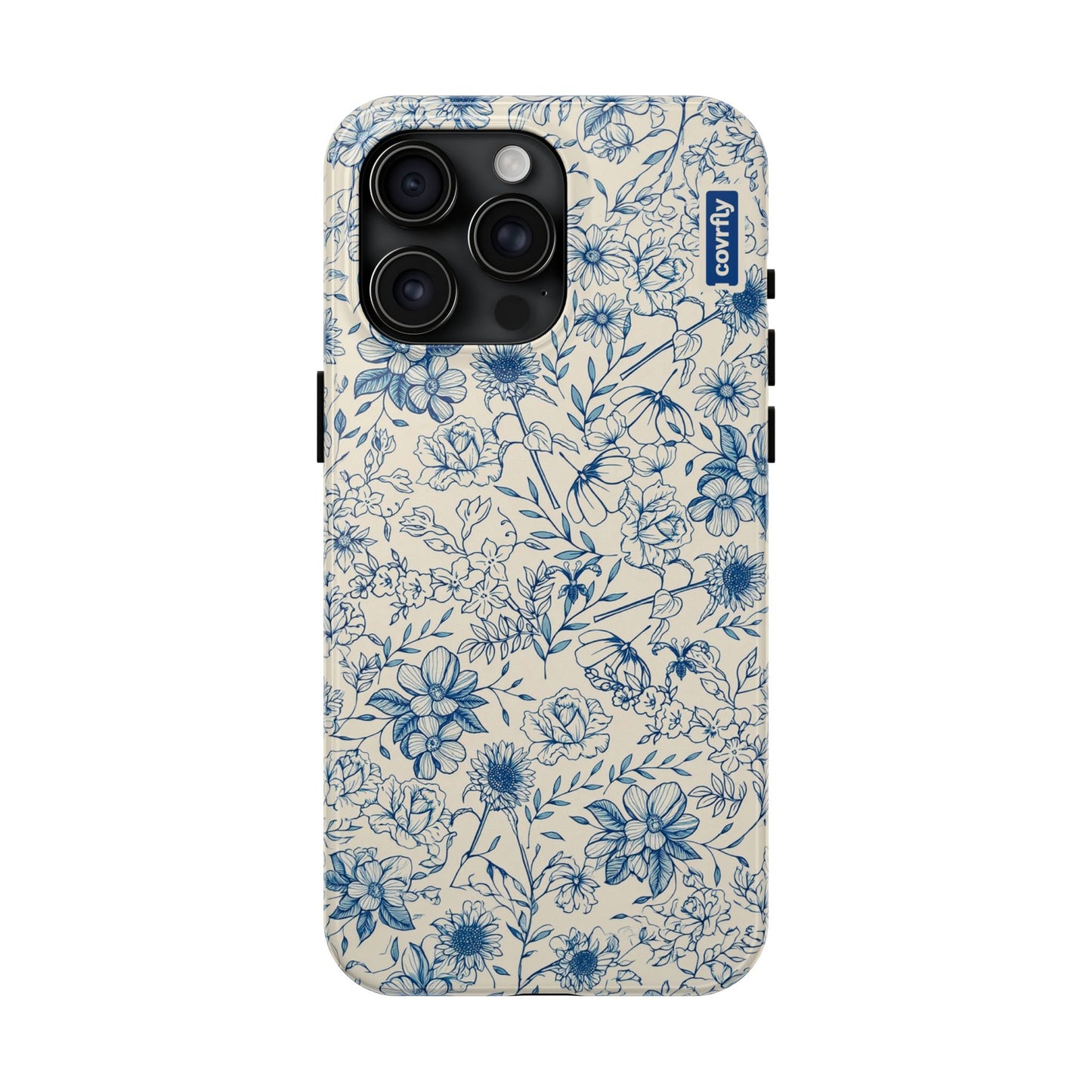 Funda Línea Botánica para iPhone 15 Pro Max - View 1 - Diseño Premium covrfly