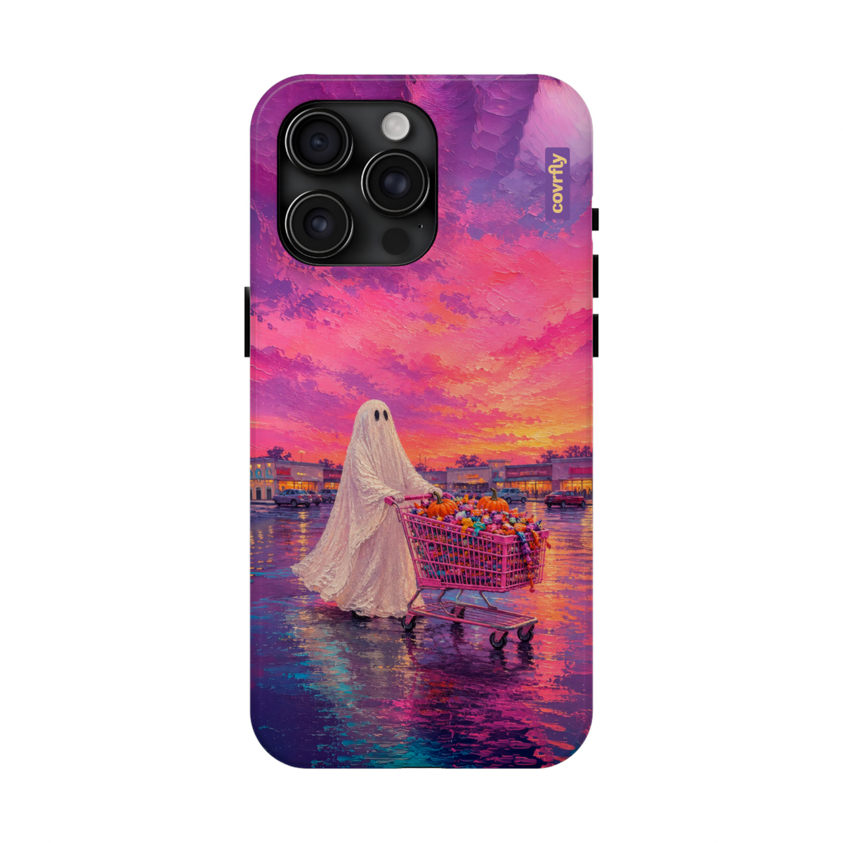 Funda Shopaholic Spirit para iPhone 15 Pro Max - View 1 - Diseño Premium covrfly