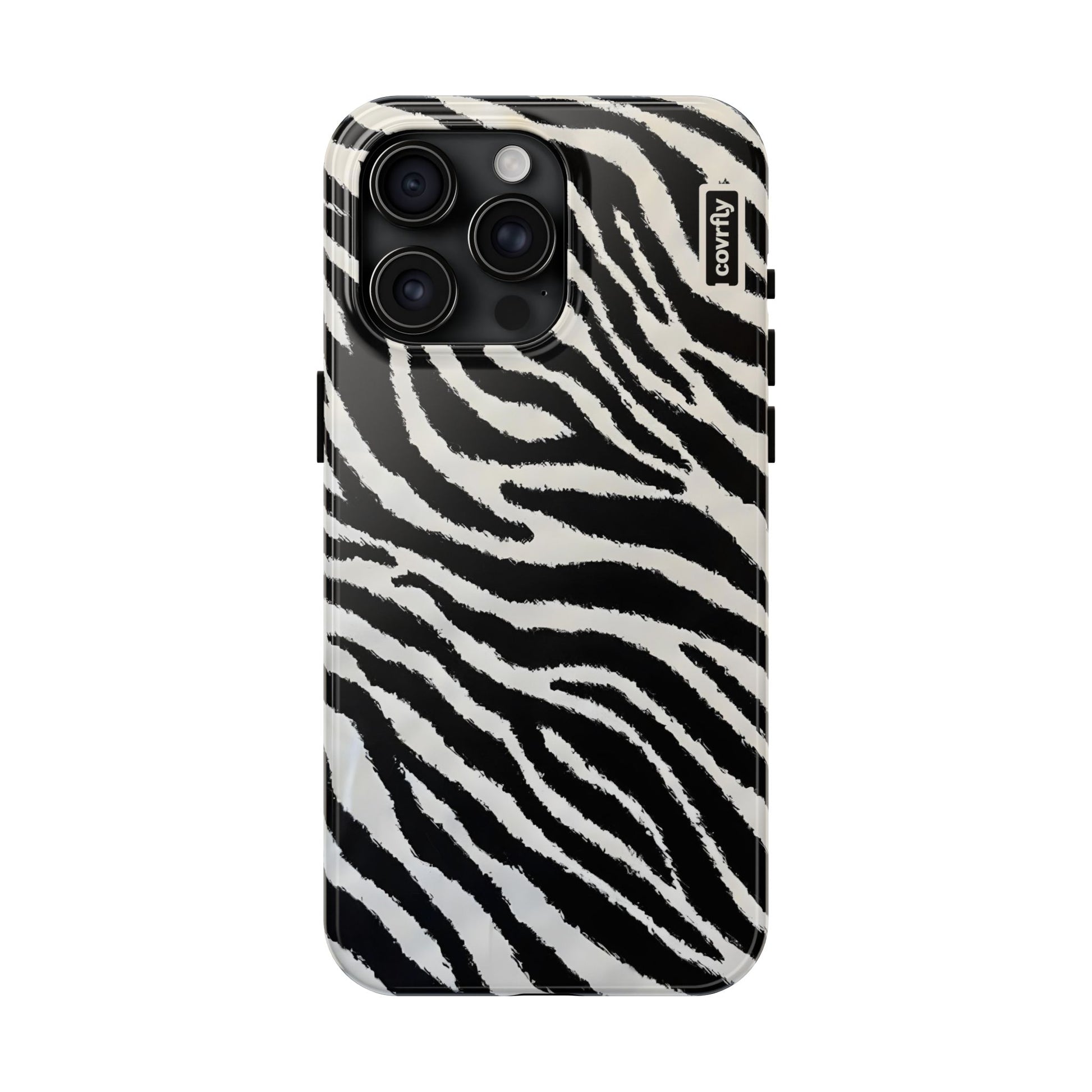 Funda Zebra Mode para iPhone 15 Pro Max - View 1 - Diseño Premium covrfly