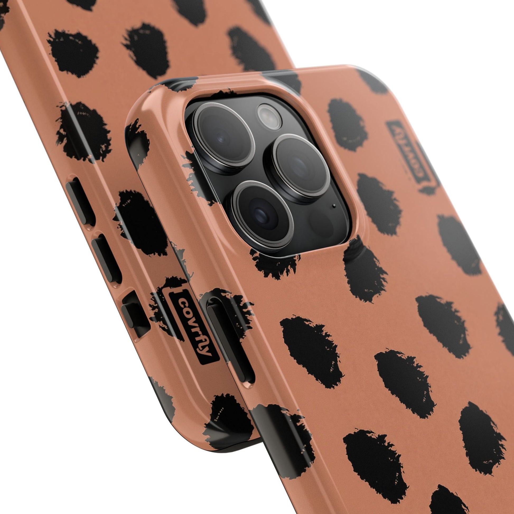 Funda Caos Terracota para iPhone 15 Pro Max - View 2 - Diseño Premium covrfly