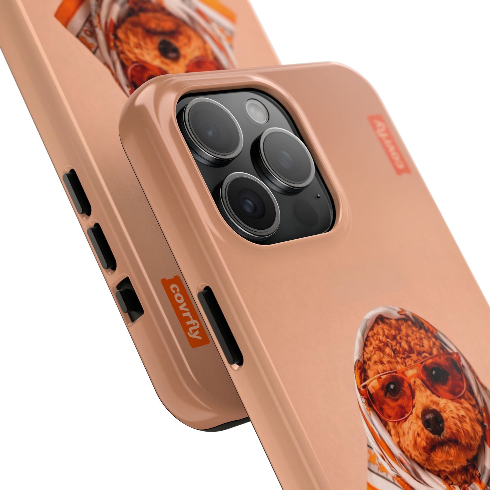 Funda Couture Pup para iPhone 15 Pro Max - View 2 - Diseño Premium covrfly