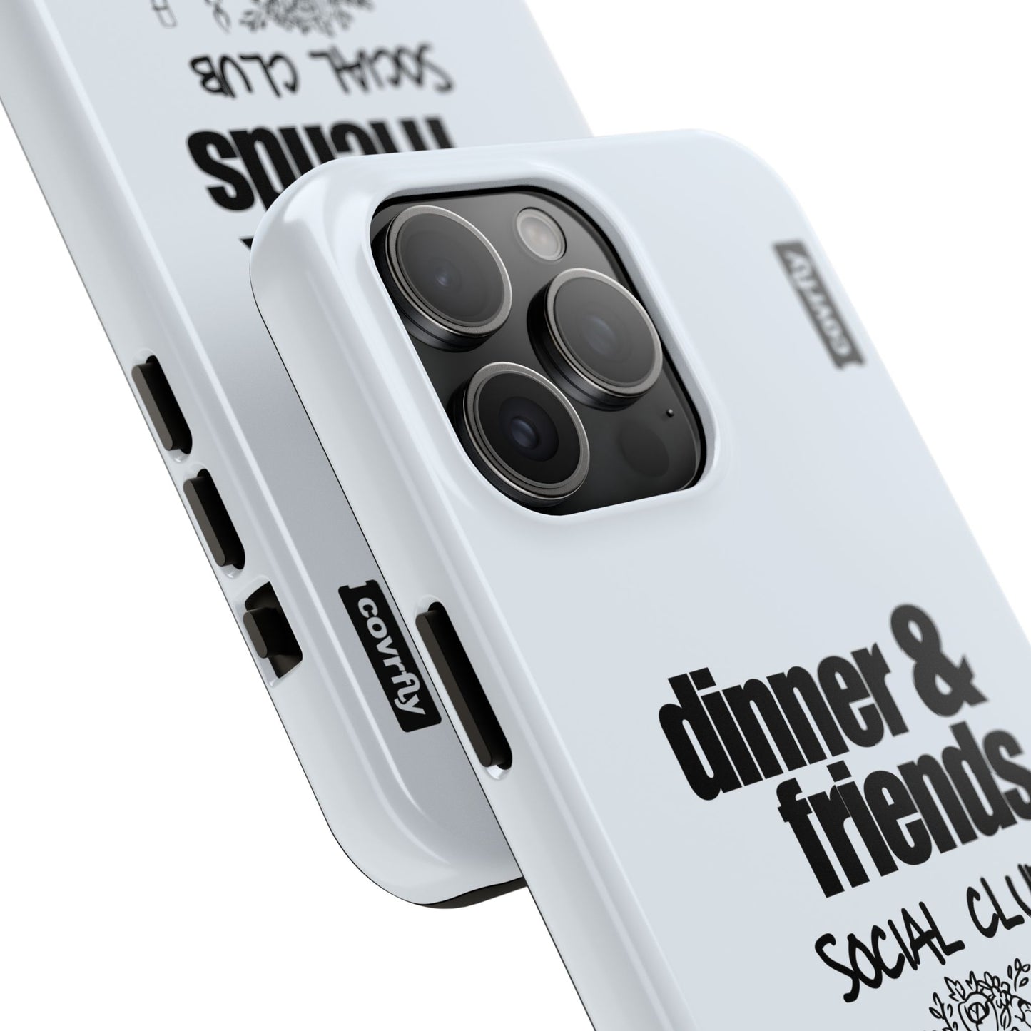 Funda Dinner & Friends para iPhone 15 Pro Max - View 2 - Diseño Premium covrfly