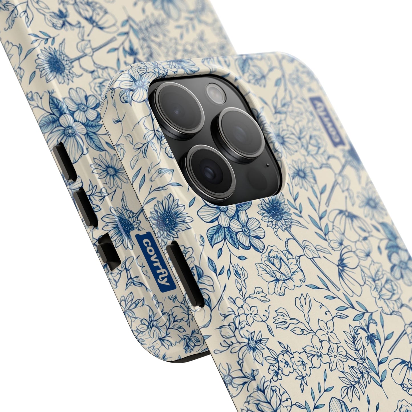 Funda Línea Botánica para iPhone 15 Pro Max - View 2 - Diseño Premium covrfly