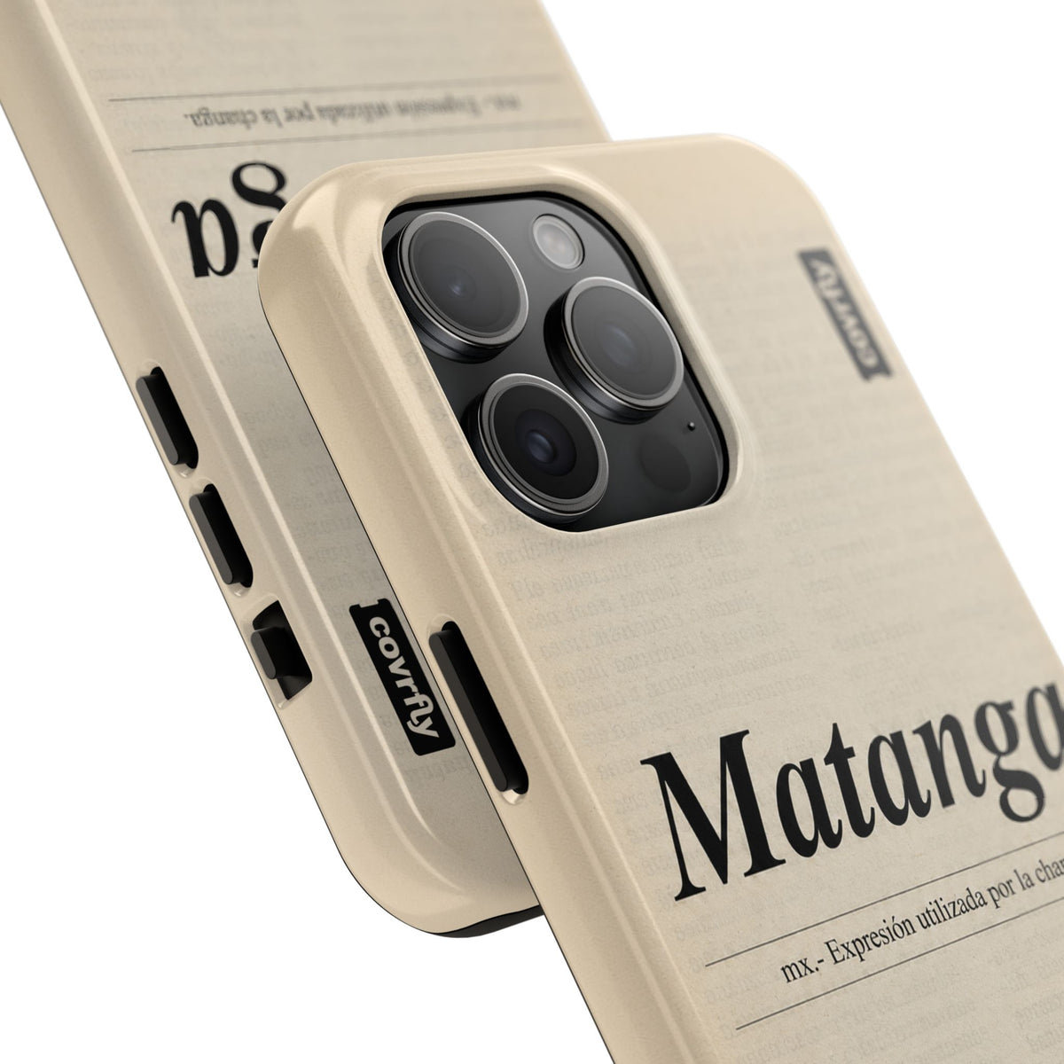 Funda Matanga Dijo para iPhone 15 Pro Max - View 2 - Diseño Premium covrfly