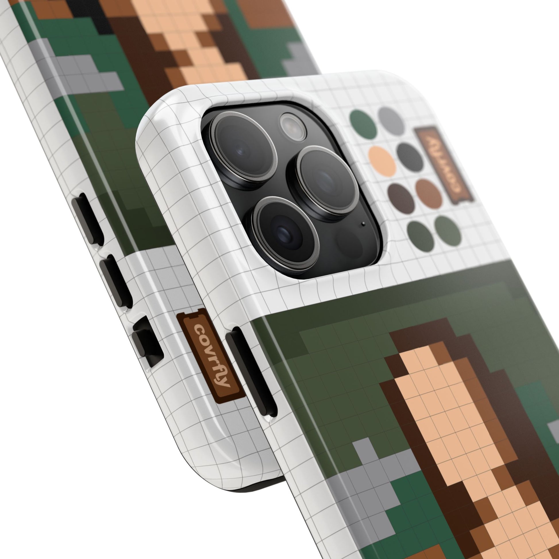 Funda Pixel Lisa para iPhone 15 Pro Max - View 2 - Diseño Premium covrfly