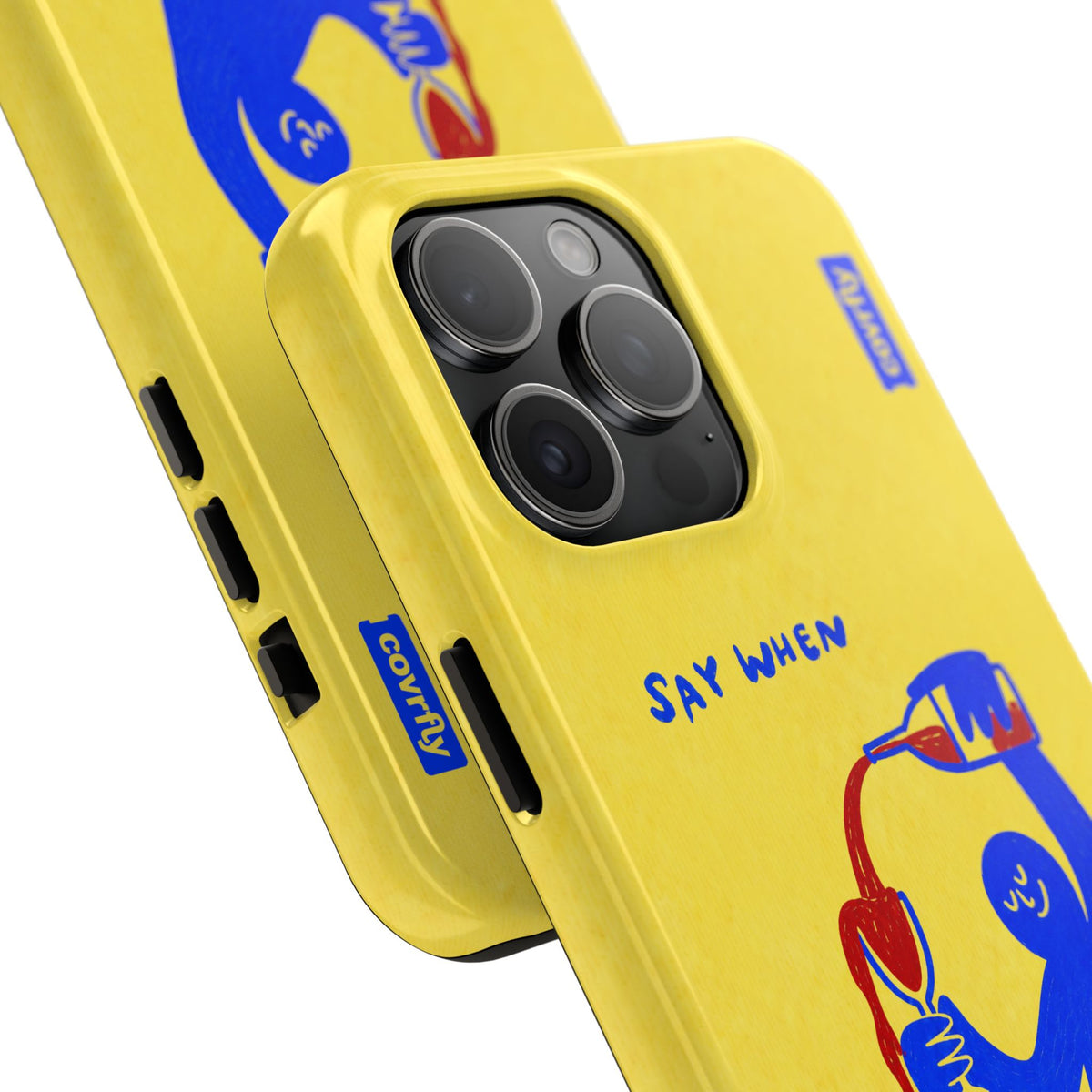 Funda Say When para iPhone 15 Pro Max - View 2 - Diseño Premium covrfly