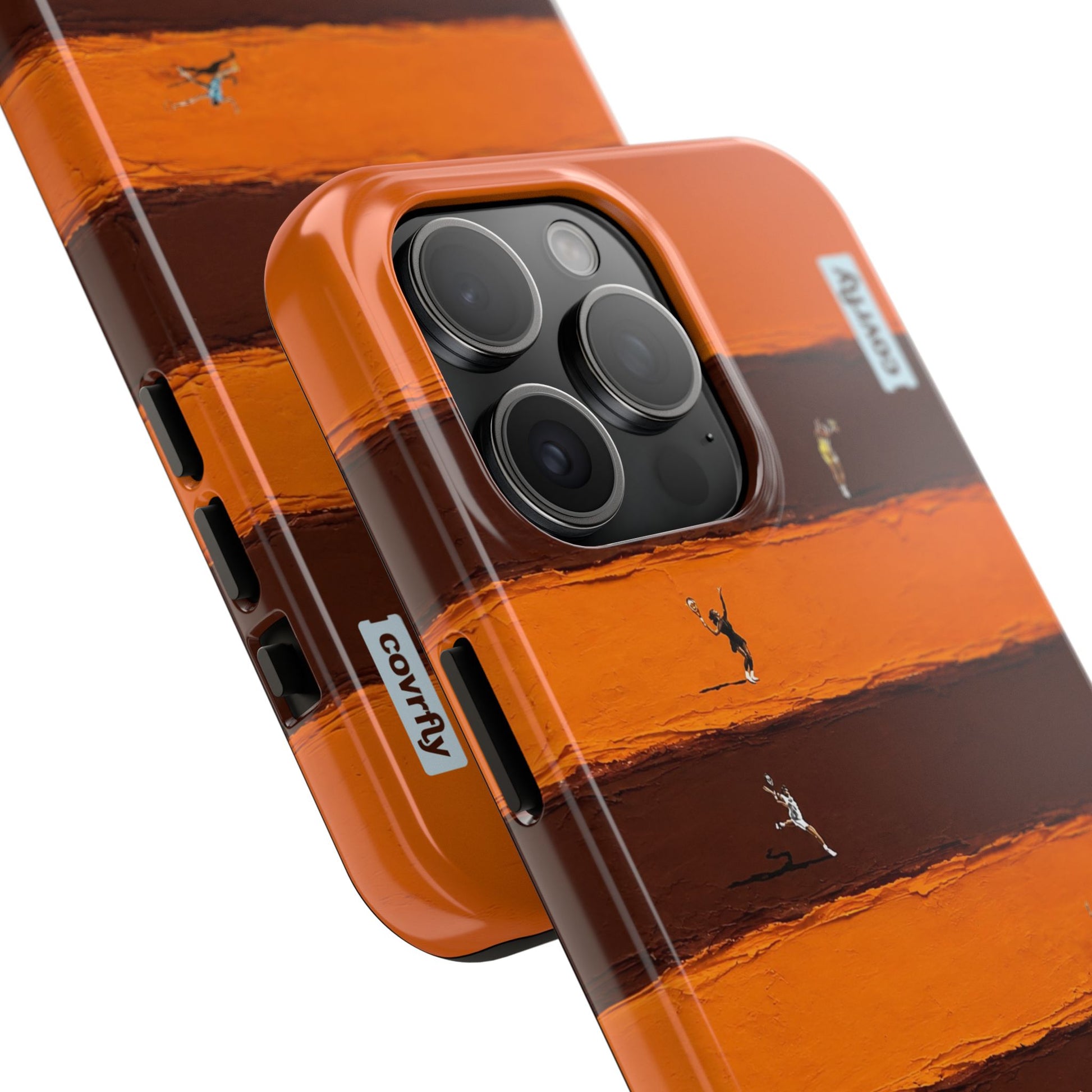 Funda Tenis Miniatura para iPhone 15 Pro Max - View 2 - Diseño Premium covrfly