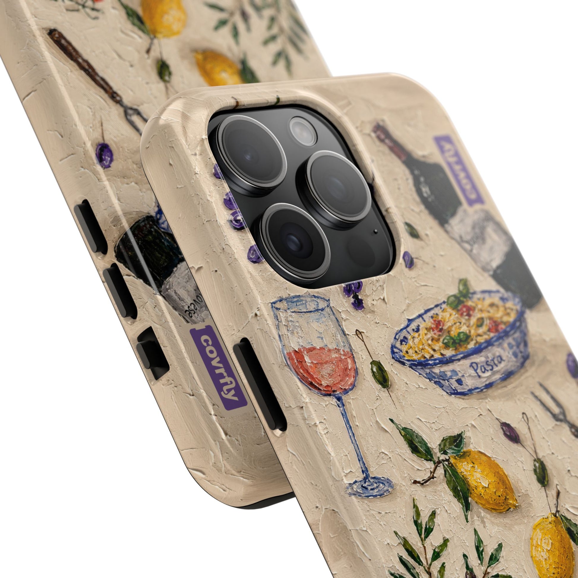 Funda Trattoria para iPhone 15 Pro Max - View 2 - Diseño Premium covrfly
