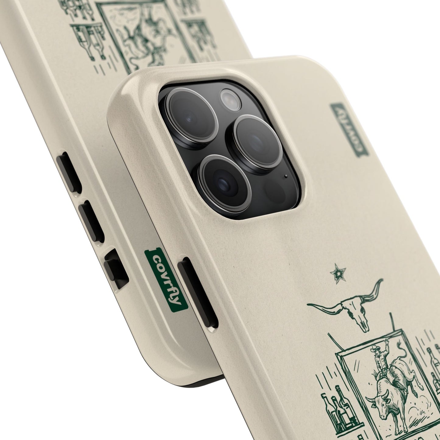 Funda Tres Sillas para iPhone 15 Pro Max - View 2 - Diseño Premium covrfly
