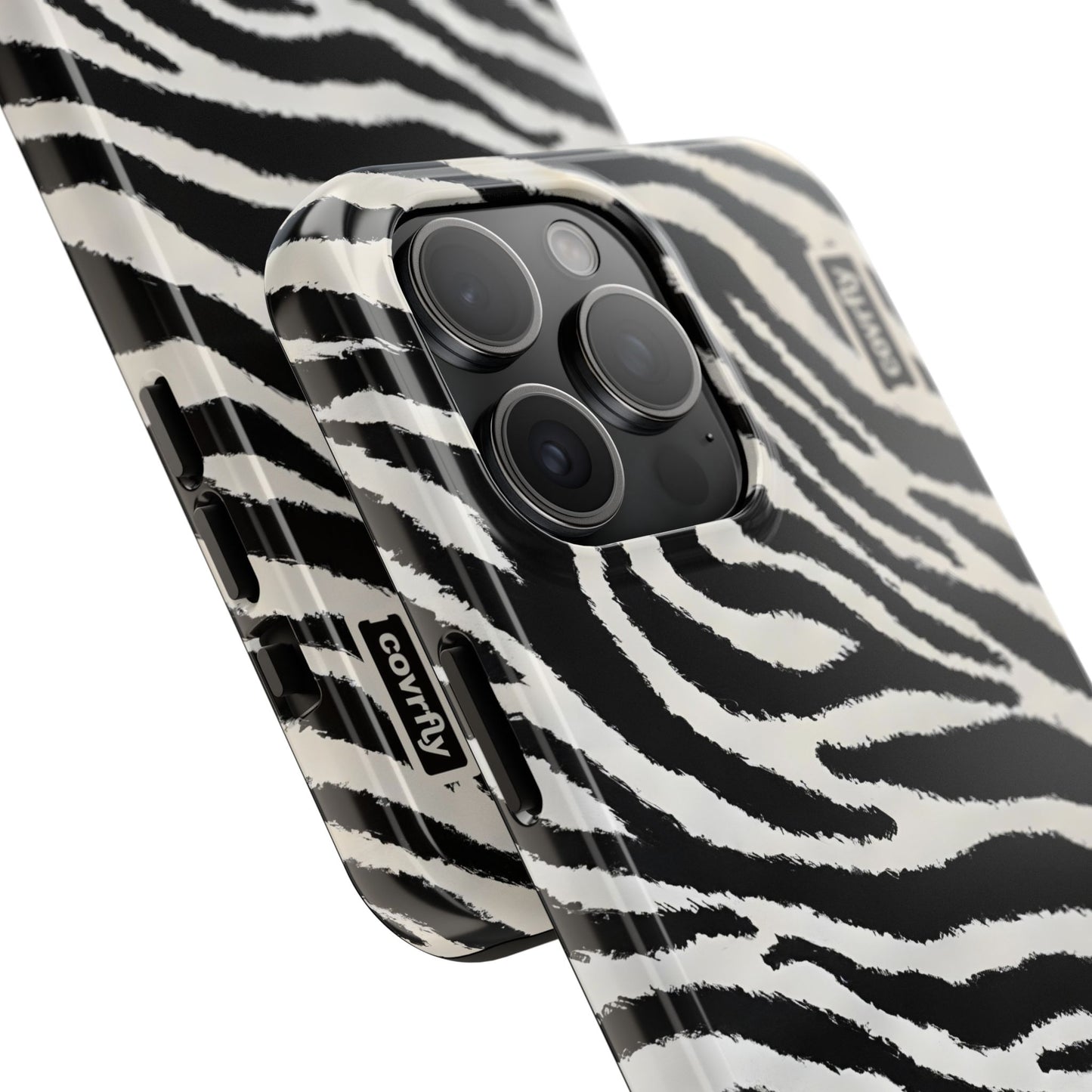 Funda Zebra Mode para iPhone 15 Pro Max - View 2 - Diseño Premium covrfly