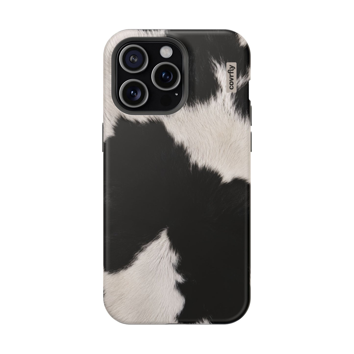 Funda Blanco, negro, punto. para iPhone 15 Pro Max Matte Premium - View 1 - Diseño Premium covrfly