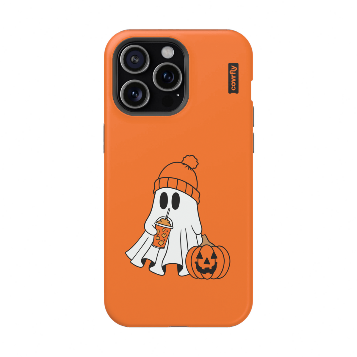 Funda Boo Latte para iPhone 15 Pro Max Matte Premium - View 1 - Diseño Premium covrfly