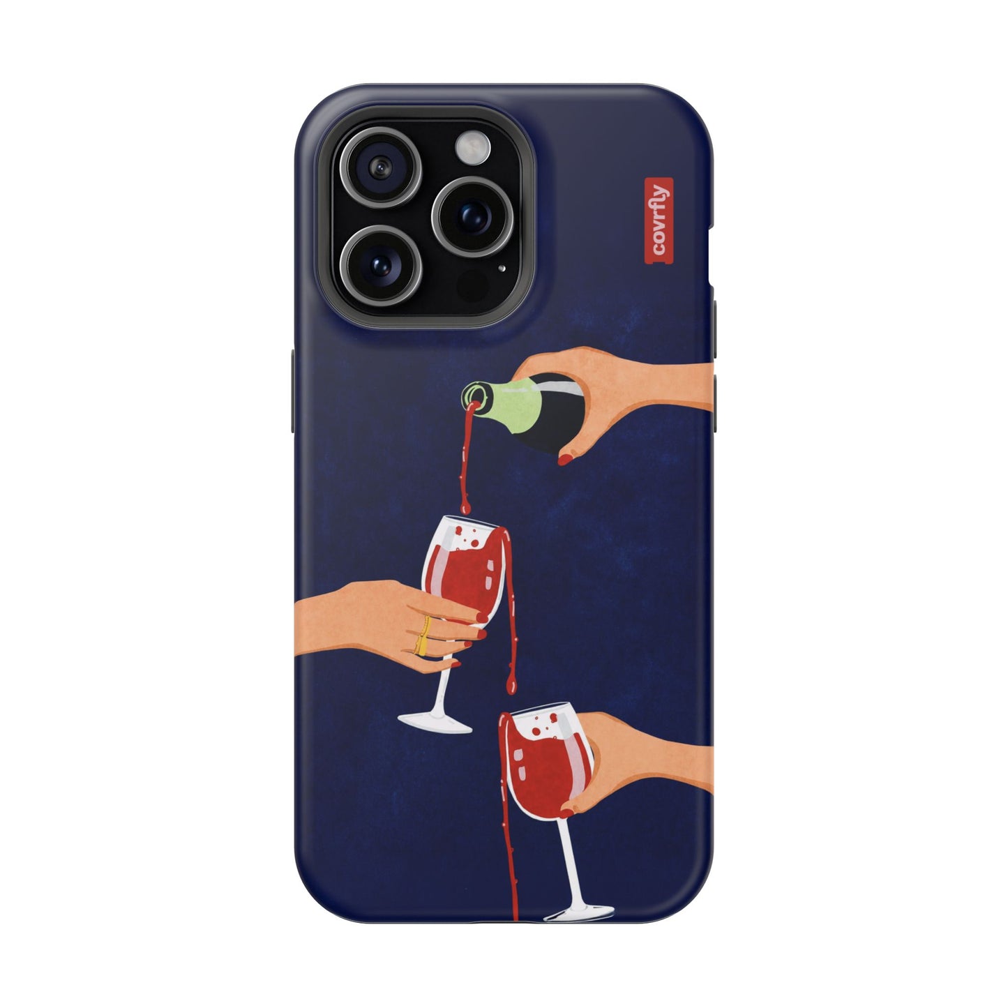 Funda Cheers Caos para iPhone 15 Pro Max Matte Premium - View 1 - Diseño Premium covrfly