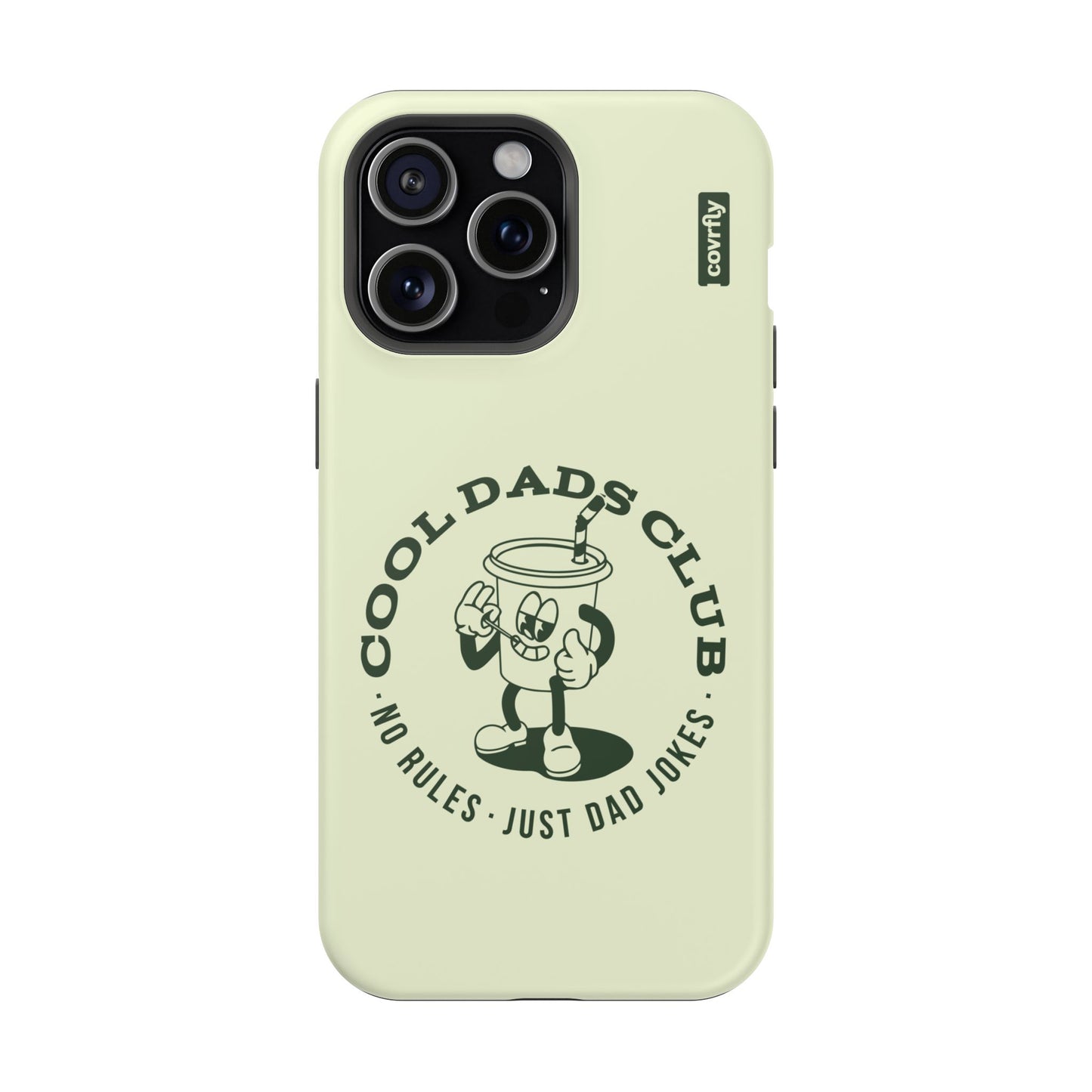 Funda Dad Jokes para iPhone 15 Pro Max Matte Premium - View 1 - Diseño Premium covrfly
