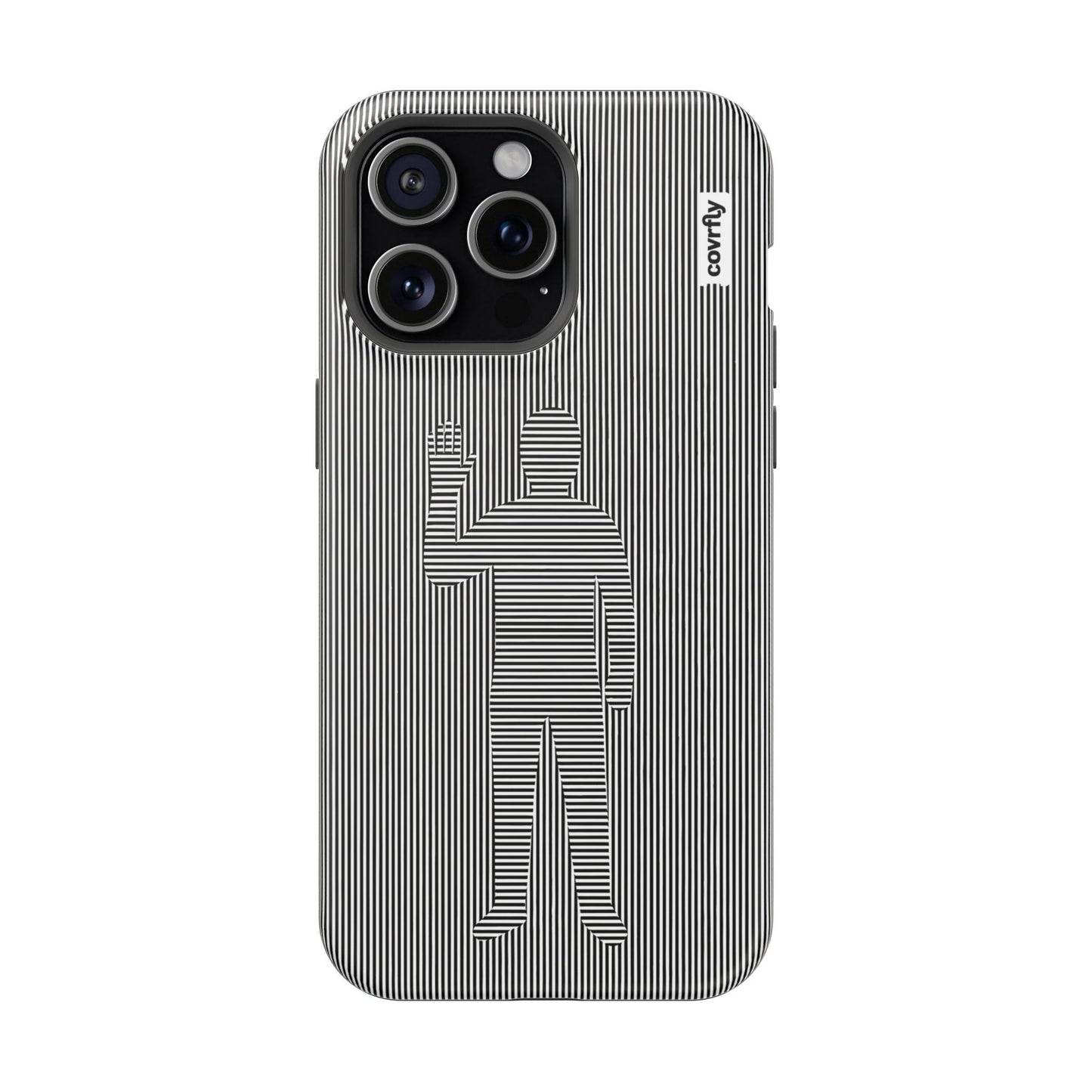 Funda Hola Hola para iPhone 15 Pro Max Matte Premium - View 1 - Diseño Premium covrfly