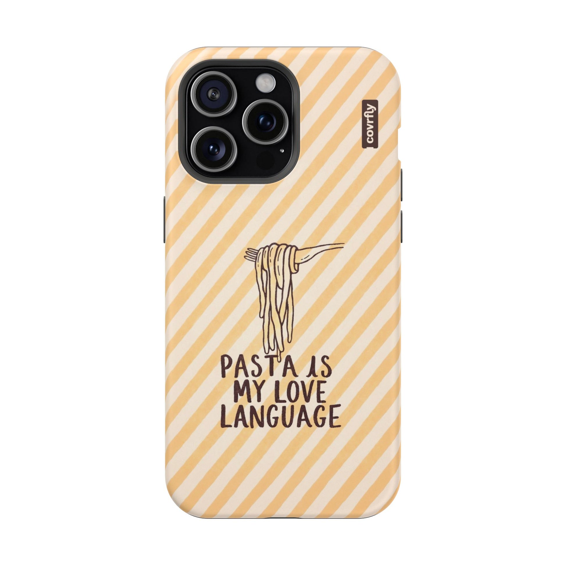 Funda Love Language para iPhone 15 Pro Max Matte Premium - View 1 - Diseño Premium covrfly