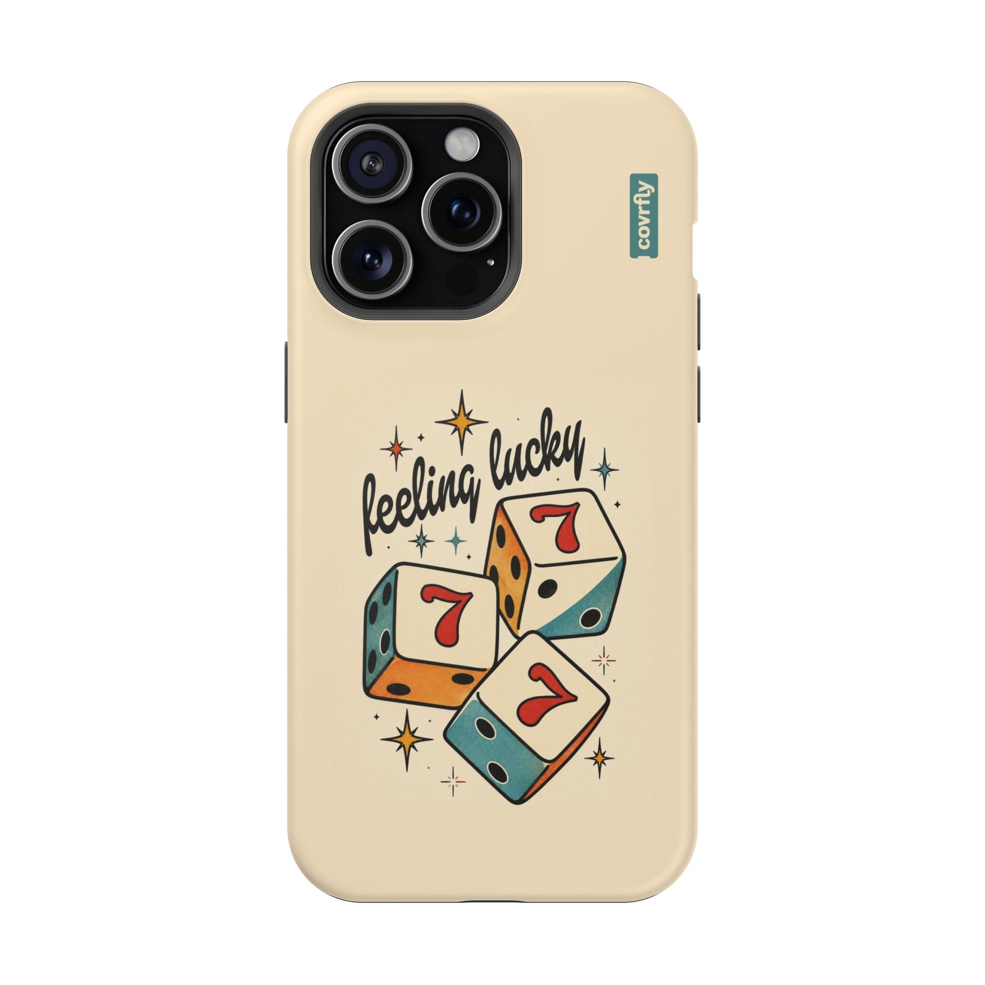 Funda Lucky 7 para iPhone 15 Pro Max Matte Premium - View 1 - Diseño Premium covrfly