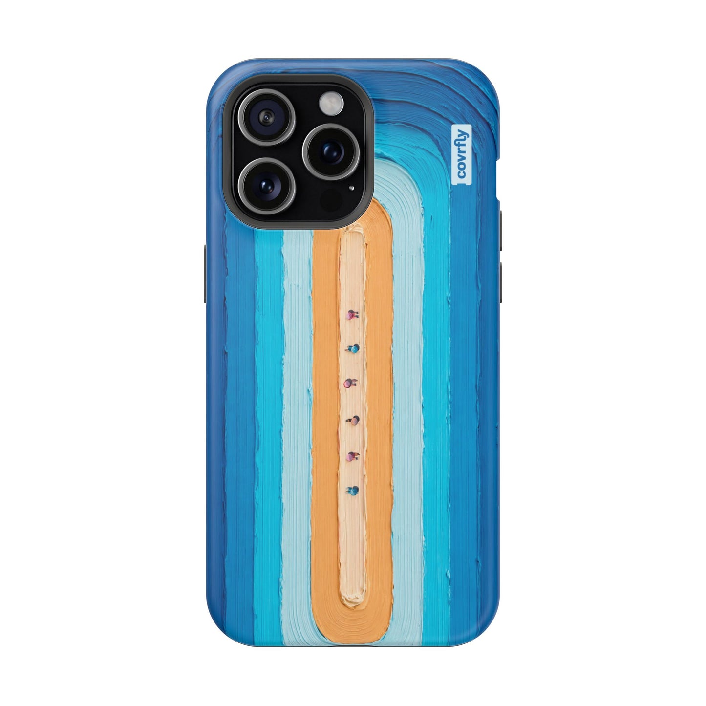 Funda Mar Miniatura para iPhone 15 Pro Max Matte Premium - View 1 - Diseño Premium covrfly